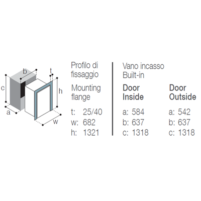 Vitrifrigo DW250 Litre Fridge Freezer - DW250 OCX2 BTX 051121 - DC Fridge