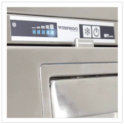 Vitrifrigo DW180RFX OCX2 2 Drawer 80 64 Litre Fridge Only + Steelock - 12/24 - 044320 051694 053610 - DC Fridge