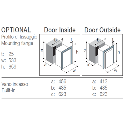 Vitrifrigo C75L 75 Litre Fridge Freezer + Remote Compressor & AirLock 12/24/240V- 043562 051579 - DC Fridge