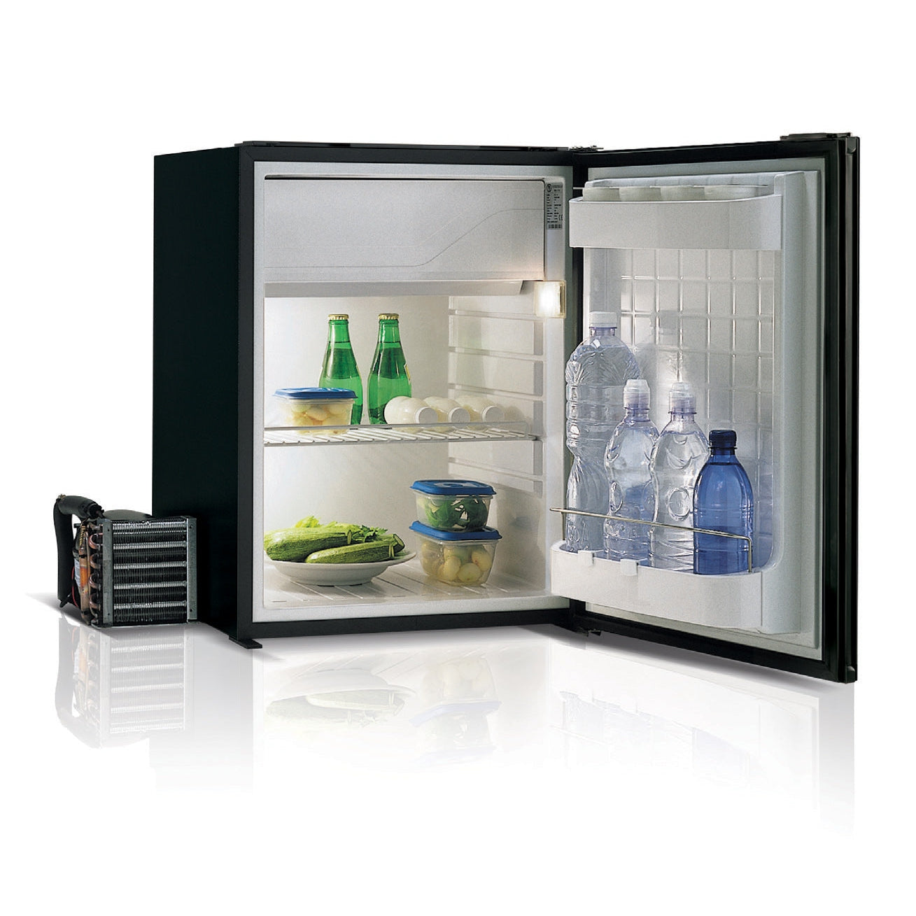 Vitrifrigo C75LX Stainless Steel 75 Litre Fridge Freezer + Remote Compressor - 044192 Vitrifrigo