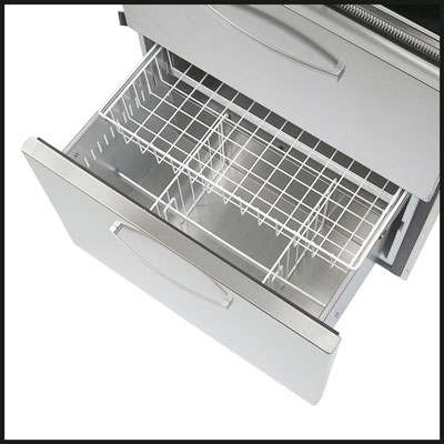 Vitrifrigo DW180DTX 2 Drawer 80 64 Litre Freezer/Fridge - 002996 - DC Fridge