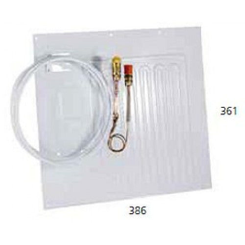 Isotherm Compact GE150 Classic Air Cooled Marine Refrigeration - DIY Build In Kit - Flat Evaporator Plate - DC Fridge