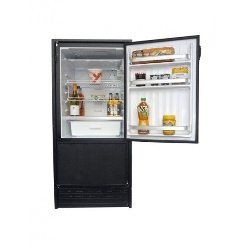 Nova Kool RFU9200 12-24 Volt - 258 Litre - Upright Two Door Fridge/Freezer - DUAL Danfoss BD35F Compressor - Independant Thermostatic Control (RFU9200) - DC Fridge