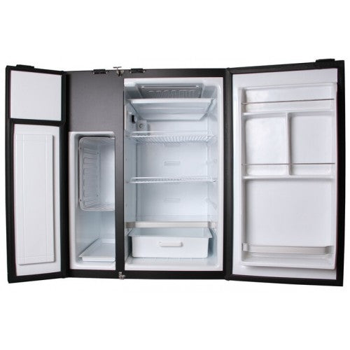 Nova Kool RFS7501 12-24 Volt 212L Two Door Marine Fridge/Freezer Suitable for Boats, Caravans, Motorhomes and RVs (RFS7501) - DC Fridge