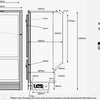 Nova Kool RFU8250 12-24 Volt - 206 Litre - Upright Two Door Fridge/Freezer - DUAL Danfoss BD35F Compressor - Independant Thermostatic Control (RFU8250) - DC Fridge