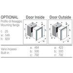 Vitrifrigo 85 Litre Fridge Freezer - Two Fitting Frame Options - C85i 043583 051580 Vitrifrigo