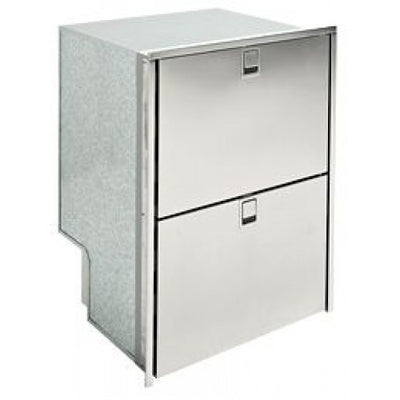 Isotherm DR160 Inox Stainless Steel Two Drawer Fridge Only - 155 Litre - (3160BMA1C))