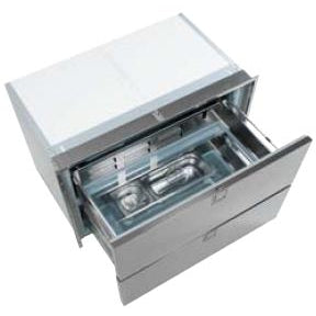 Isotherm 190 Litre 2-Drawer Stainless Steel 12 or 24 Volt - DR190 381644