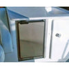 Nova Kool R1200 12-24 Volts - 33L Single Door Marine Fridge - SS Frame and SS Look Door Panel - Suitable for Boats, Caravans, Motorhomes and RVs (R1200)