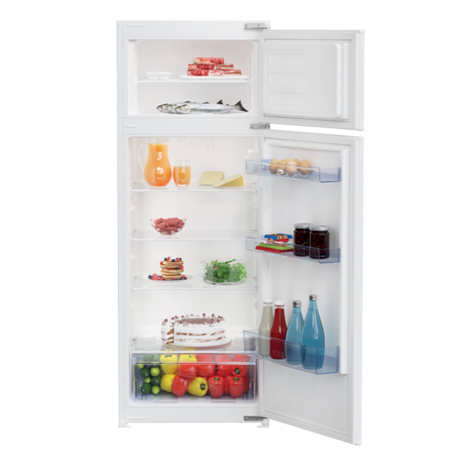 Vitrifrigo C220DP 220 Litre Double Door Refrigerator Freezer - Left Hinge - DC Fridge