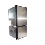 Nova Kool RFU6809 12-24 Volt - 173L - Upright Marine Fridge/Freezer - Danfoss BD50F Compressor - Suitable for Boats, Caravans, Motorhomes and RVs (RFU6809) - DC Fridge