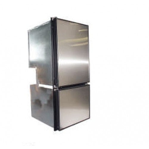 Nova Kool RFU6809 12-24 Volt - 173L - Upright Marine Fridge/Freezer - Danfoss BD50F Compressor - Suitable for Boats, Caravans, Motorhomes and RVs (RFU6809) - DC Fridge